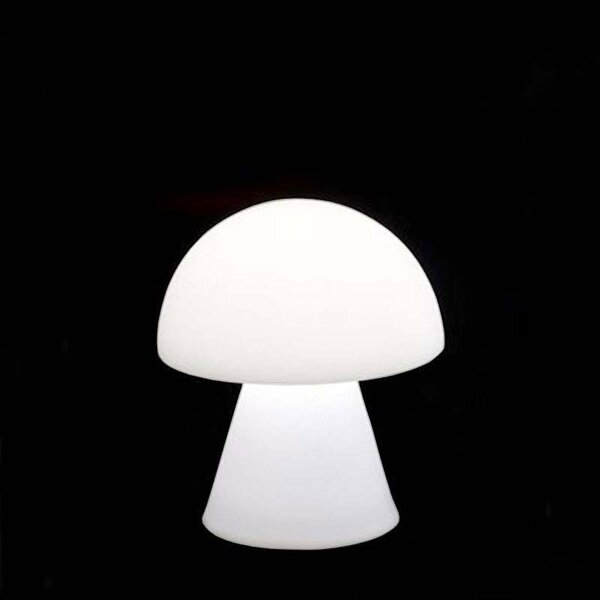 Lampada fungo JELLY 55cm Bianco cm ideale per uso interno ed esterno