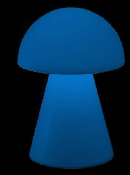 Lampada fungo in polietilene JELLY 80 cm ideal per uso interno ed esterno Blu