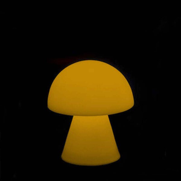 Lampada fungo JELLY 55 cm Ocra cm ideale per uso interno ed esterno