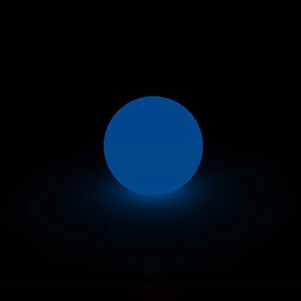 Lampada Sfera MOON per interno esterno 30 cm colore Blu lampada acquistabile separatamente