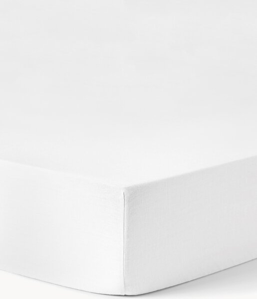 Lenzuolo con angoli topper in lino lavato Airy