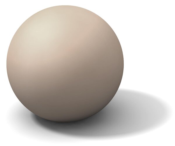 Lampada Sfera MOON per interno, esterno diametro 45cm senza illuminazione colore avorio