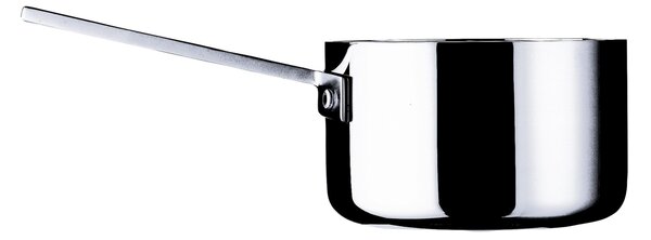Casseruola 1 manico ATTIVA Acciaio inox lucido diametro cm 14 - 1 Lt in acciaio 18.10 Finitura inox lucido