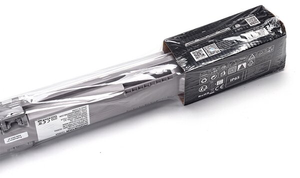 Plafoniera stagna a 1 posto con Tubo Led G13 T8 incluso da 60cm IP65 Bianco neutro 4000K Aigostar