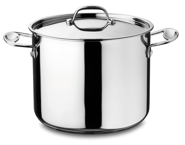 Batteria di Pentole Triplo fondo ad Induzione 10 pezzi GLAMOUR STONE in acciaio inox 18/10