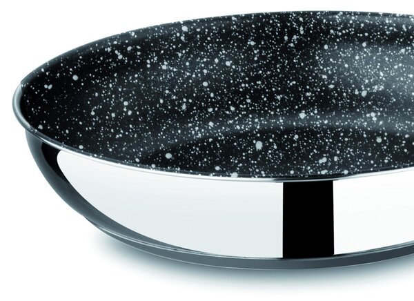 Padella un manico in acciaio inox 18/10 GLAMOUR STONE � 20 cm