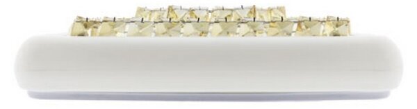 Plafoniera Led 48W Squarem Quadrata Bianca CCT luce regolabile con telecomando M LEDME