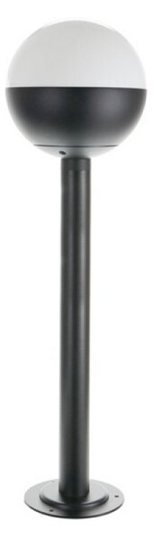 Lampioncino Led Cam Nero 80cm IP44 1 x E27 M LEDME