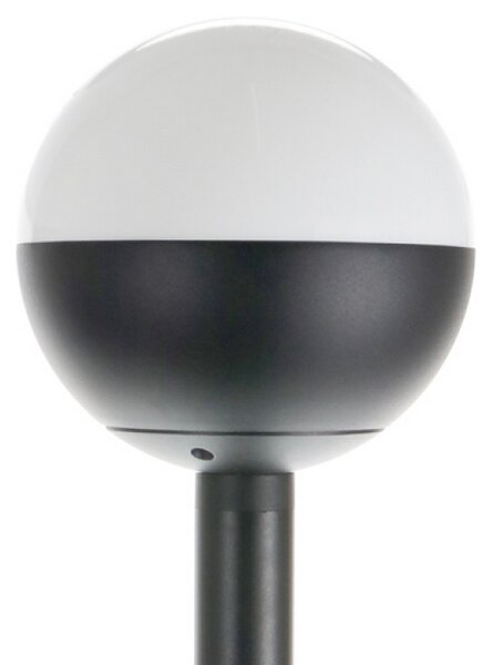 Lampioncino Led Cam Nero 80cm IP44 1 x E27 M LEDME