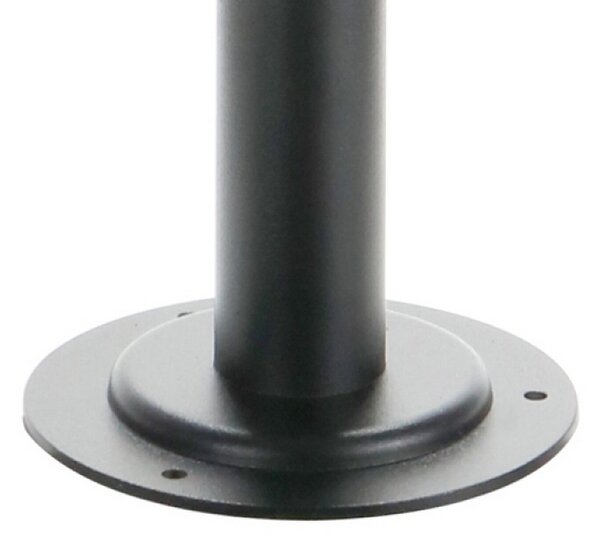 Lampioncino Led Cam Nero 80cm IP44 1 x E27 M LEDME