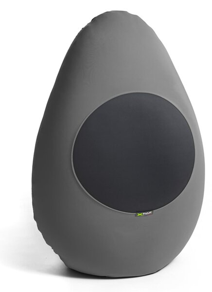 Pouf in microfibra elastica traspirante X-Drop 70x40xh140 cm colore Grigio