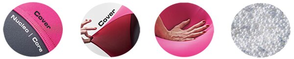 Pouf in microfibra elastica traspirante X-Five 120x140xh40 cm 5 posizioni Nero