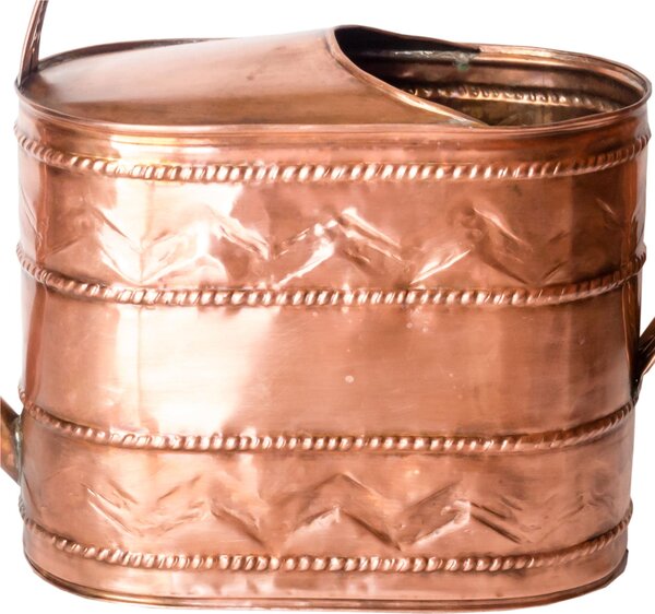 Annaffiatoio in Rame 5 Lt 55x12xh 37 cm peso 380 gr annaffiatoio specifico per bonsai e piccole piante in genere , Materiale 100% Rame