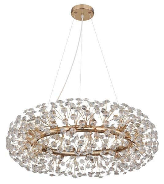 Globo 64135H3 - Lampadario di cristallo LED a sospensione con catena KATRINA 20xG9/3,5W/230V