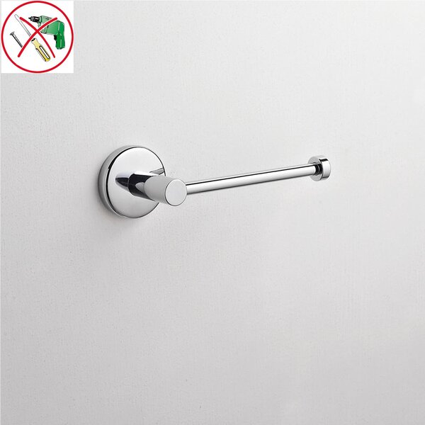 Porta asciugamano da bidet Idra 28x6,5xh5,5 cm in finitura cromo lucido fissaggio con adesivo forte 3 m bagno galvanico di oltre 22 micron inalterabile nel tempo