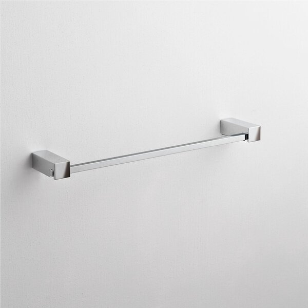 Maniglione Porta asciugamano da BAGNO CIRPO 30x6xh2 cm in finitura cromo lucido fissaggio a viti bagno galvanico di oltre 22 micron inalterabile nel tempo