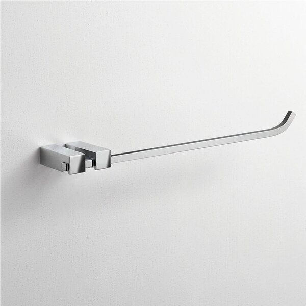 Porta asciugamano da Bidet CIRPO 30x6xh3 cm in finitura cromo lucido fissaggio a viti bagno galvanico di oltre 22 micron inalterabile nel tempo