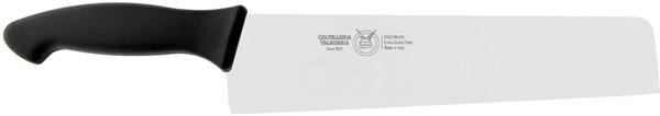 Coltello pasta cm 23, colore nero , manico in gomma termoplastica