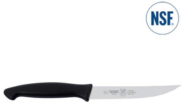 Coltello CON PUNTA ACCUMINATA Bistecca Seghettato Manico ergonomico dimensioni 40 cm tagli perfetti germicida adatto lavastoviglie