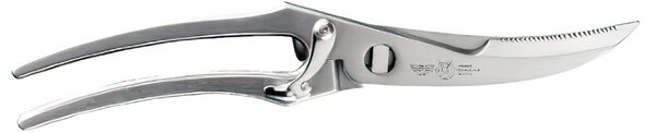 Trinciapollo in acciaio inox Forgiato smontabile cm 24 Utensile forgiato in solido acciaio inox adatto all'uso prefessionale