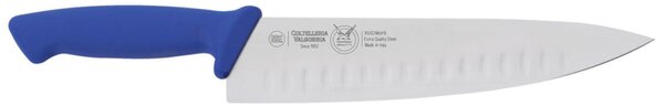 Coltello professionale TRINCIANTE OLIVATO Manico Protetto dimensioni 24 cm perfettamente basculante trattamento germicida adatto lavastoviglie