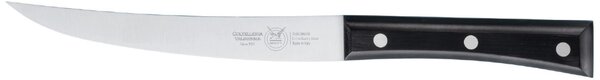 Coltello filettare extra flex cm 18, colore nero, manico in resina acetalica nera