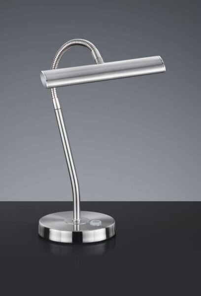 Lampada da tavolo acciaio flessibile curtis 579790107 acciaio