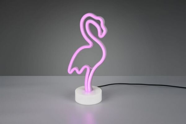 Lampada da tavolo led flamingo r55240101 rosa