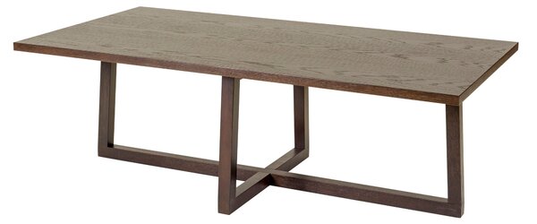 Tavolino Bexleyheath in legno ingegnerizzato e massiccio, dimensioni 115 x 60 x h38 cm, peso 14 Kg, finitura legno weng�