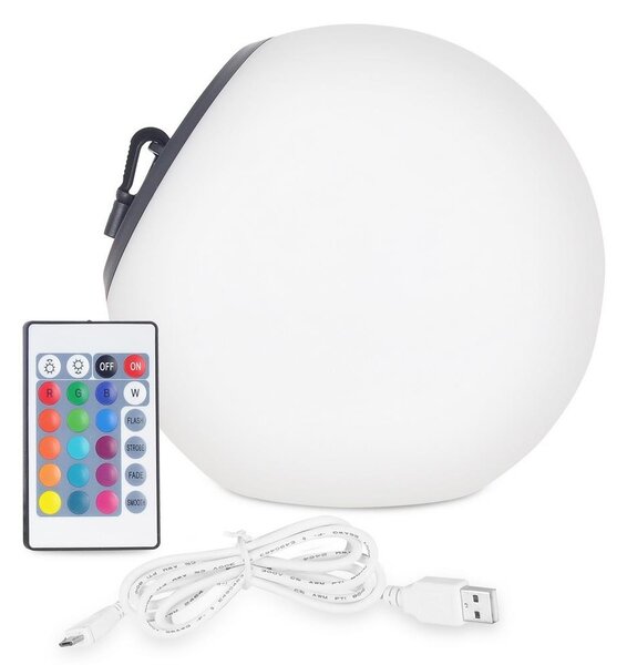 Top Light BALL RGB +TC - Lampada solare LED RGB dimmerabile LED/1,2W/3,7V IP44