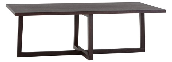 Tavolino Bexleyheath in legno ingegnerizzato e massiccio, dimensioni 115 x 60 x h38 cm, peso 14 Kg, finitura legno weng�
