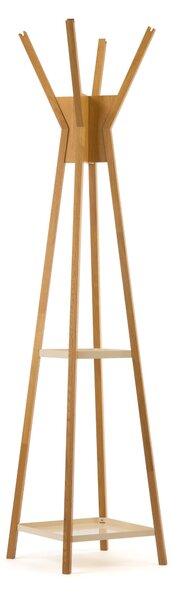 Appendiabiti Magellan in legno, metallo, dimensioni 41 x 41 x h180 cm, peso 8 Kg, finitura