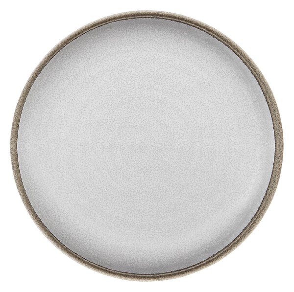 Piatto Dessert , frutta in melamina set 3 pezzi Renna Bianca � 22.8 cm certificato per l'uso alimentare Bianco sabbia