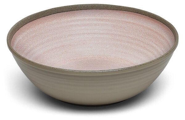 Insalatiera in Melamina Centro tavola Renna Rosa Grande � 31xh8 cm certificato per l'uso alimentare colore Rosa