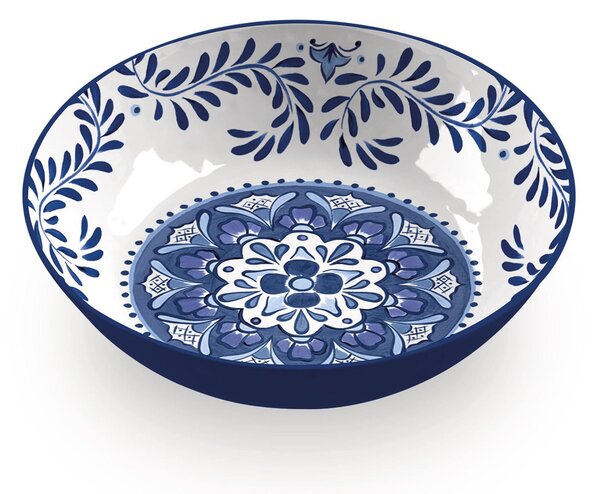 Insalatiera in melamina Santorini � 30.9xh9 cm certificato per l'uso alimentare