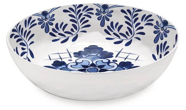 Piatto fondo in melamina set 2 pezzi Santorini � 20,4xh5,5 cm certificato per l'uso alimentare