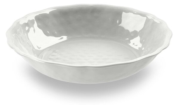 Insalatiera in melamina WHITE York Grande � 35xh7 cm certificato per l'uso alimentare colore bianco