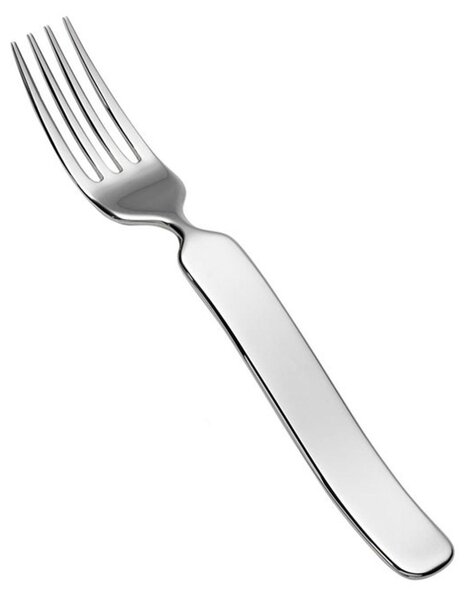 Forchetta Da Frutta in acciaio 18.10 CINQUE STELLE Pezzi 6 posti tavola, DESIGN Ettore Sottsass e Christopher Redfern inox lucido