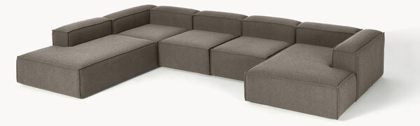 Divano XL componibile in bouclé Lennon