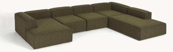 Divano XL componibile in bouclé Lennon