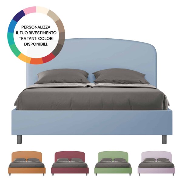 CasaArredoStudio Letto matrimoniale da 160cm Bice in vari colori