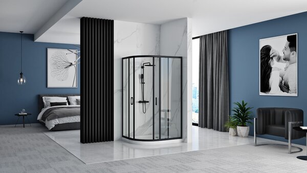 Piatto doccia Rea Look White 80x100