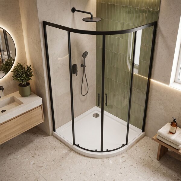 Piatto doccia Rea Look White 80x80