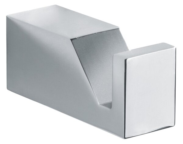Appendiabito singolo in ottone cromato MATISSE 1,5x5xh2 cm cromo lucido