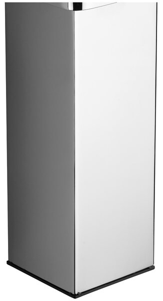Porta scopino da bagno con bossolo in ottone cromato JOLLY 9,5x9,5xh40,5 cm inoxlucido