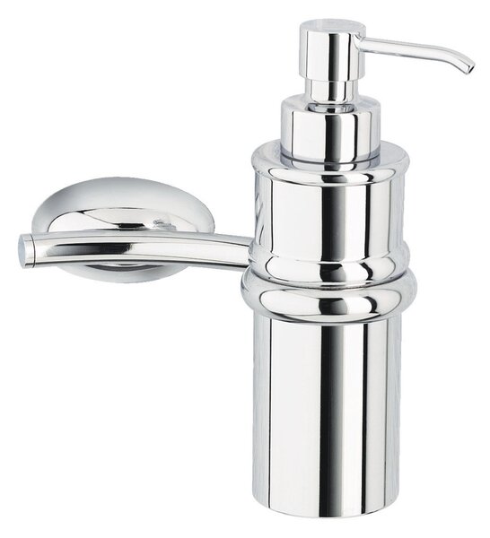 Porta Dosatore, Dispenser sospeso in ottone cromato Duemila Plus 17x12xh15 cm dosatore in ottone cromato in inox lucido