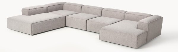 Divano XL componibile in bouclé Lennon