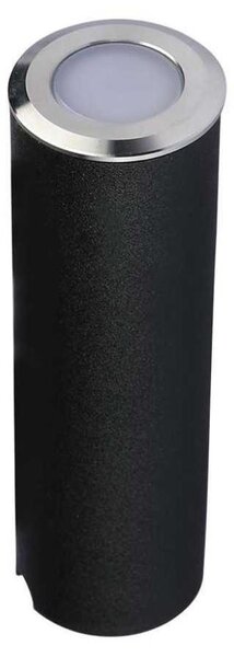 V-TAC VT-1141 Faretto incasso led segnapasso interrato 0,5W bianco caldo 3000K rotondo in alluminio silver IP67 - sku 211463
