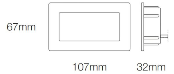 Segnapasso incasso lampadari bartalini egarevoc 503 cct led ip65 metallo acrilico - Lampadari Bartalini Gesso