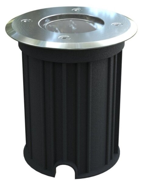 Incasso terra lampadari bartalini inran r gu10 led ip65 acciaio vetro - Lampadari Bartalini Gesso